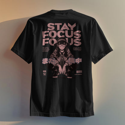 Stay Focus| Oversized T-shirt | Unisex Collection